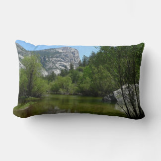 Mirror Lake I in Yosemite National Park Lumbar Cushion