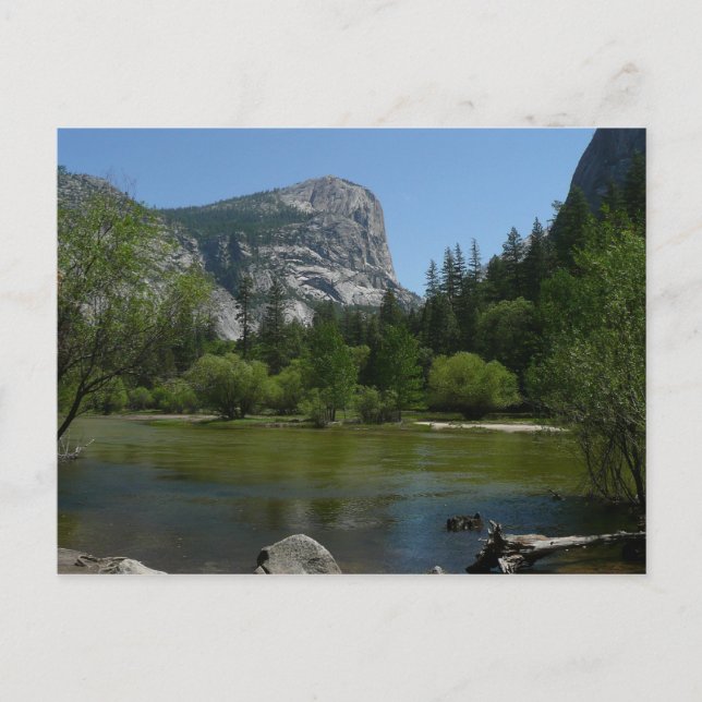 Mirror Lake II in Yosemite National Park Postcard (Front)