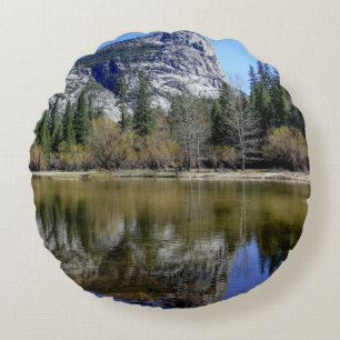 Mirror Lake Round Cushion