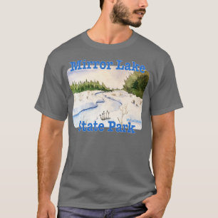 Mirror Lake State Park Wisconsin T-Shirt