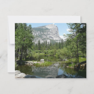 Mirror Lake View in Yosemite National Park