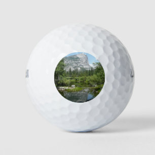 Mirror Lake View in Yosemite National Park Golf Balls
