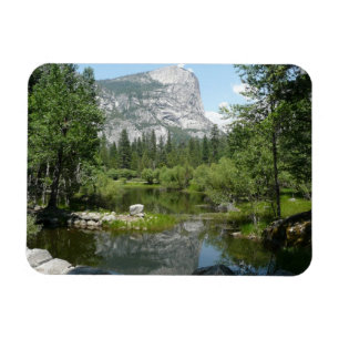 Mirror Lake View in Yosemite National Park Magnet
