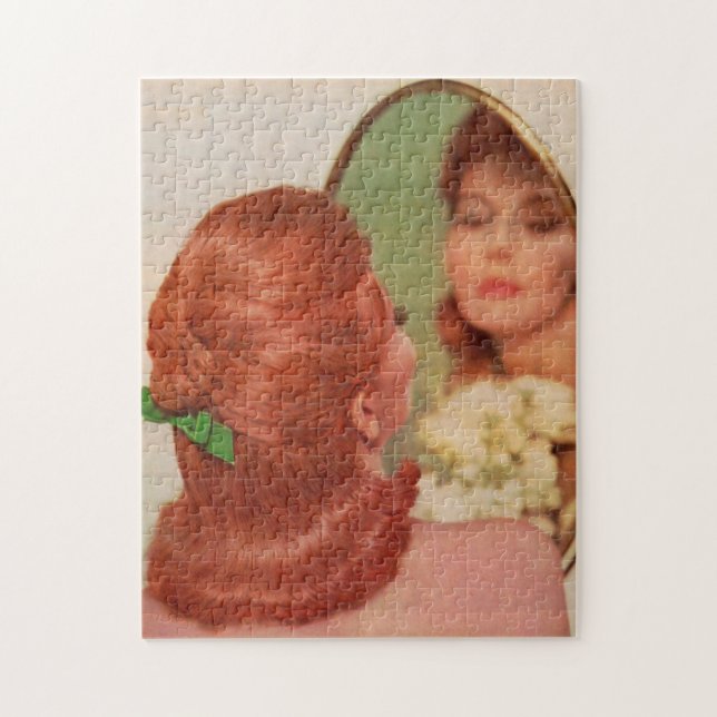 mirror mirror on the wall jigsaw puzzle (Vertical)