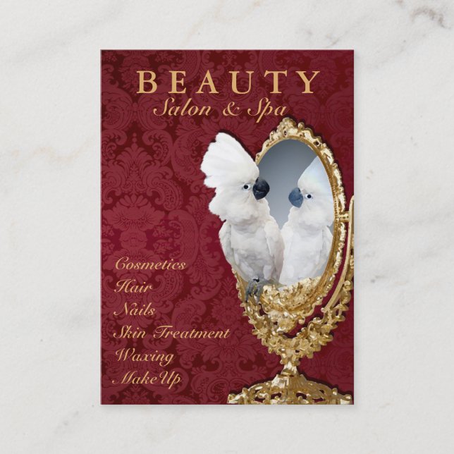 Mirror On The Wall - Business Card (Front)