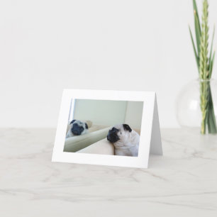 Mirror Pugs Card