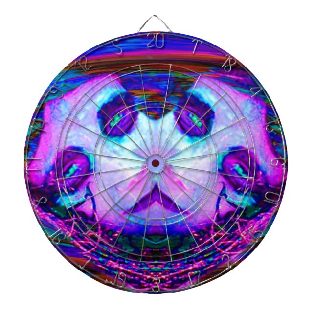 Mirror Reflection Dartboard (Front)
