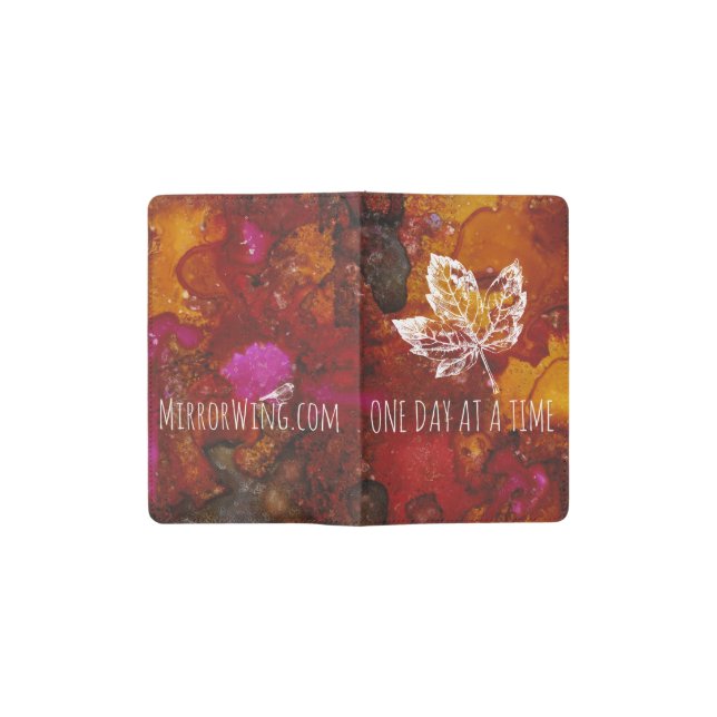 Mirror Wing Autumn Serenity Journal (Opened)