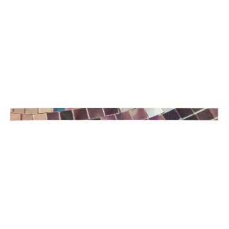 Mirrored Disco Ball Satin Ribbon