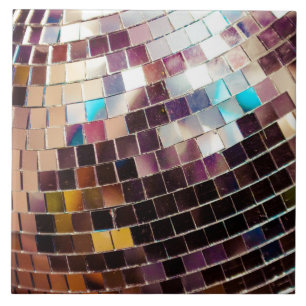 Mirrored Disco Ball Tile