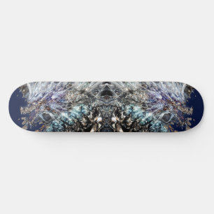 Mirrored Dragon Reflection Skateboard