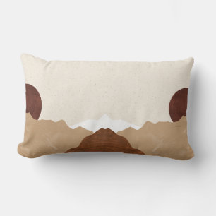 Mirrored Mountain Lumbar Cushion