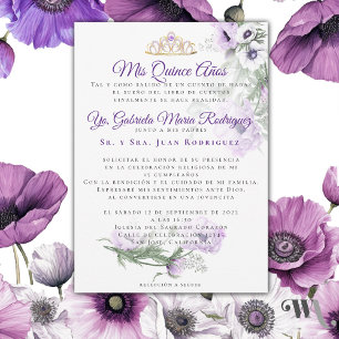 Mis Quince Años Modernos Invitation