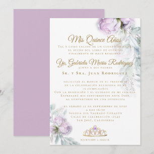 Mis Quince Años Modernos Invitation