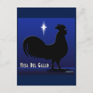 Misa Del Gallo Postcard