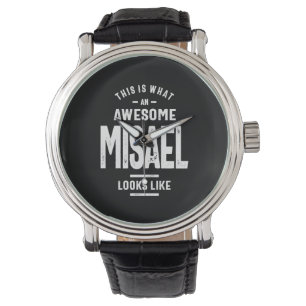 Misael Personalised Name Birthday Watch
