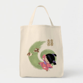 Misaki Grocery Tote Bag