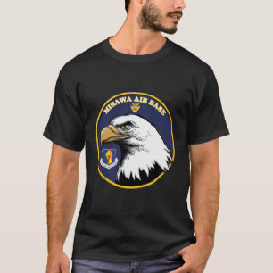 Misawa Air Base Japan Us 35Th Fighter Wing Jasdf T-Shirt