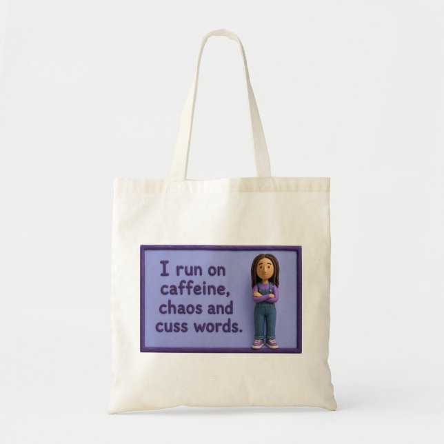 Misbehaving Mary Budget Tote Bag (Front)