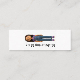 Misbehaving Mary Calling Card
