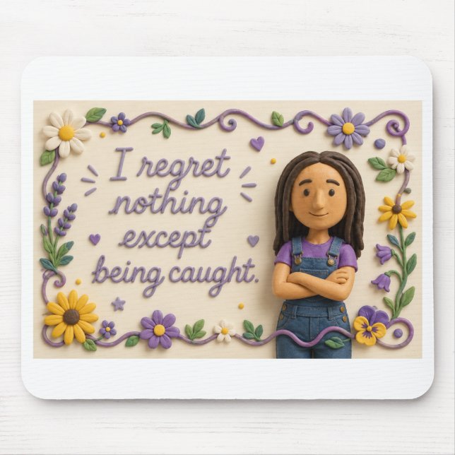 Misbehaving Mary Mousepad (Front)