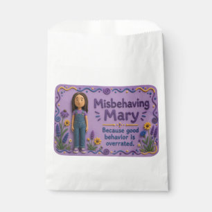 Misbehaving Mary Party Favour Bags