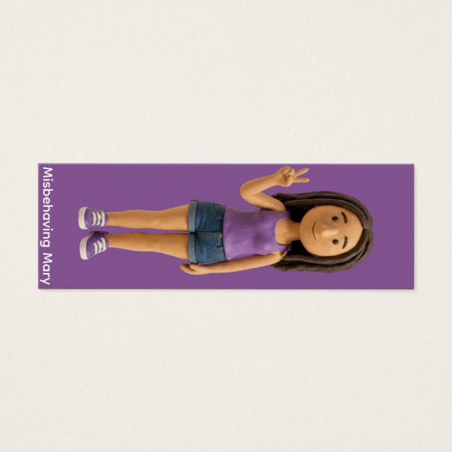 Misbehaving Mary Profile Card (Front)