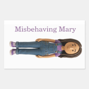 Misbehaving Mary Sticker