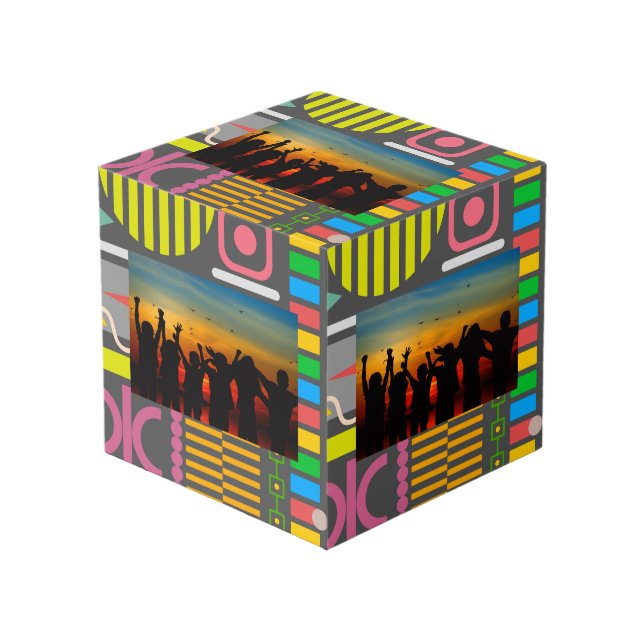 Misc shapes cube (Front Angled)