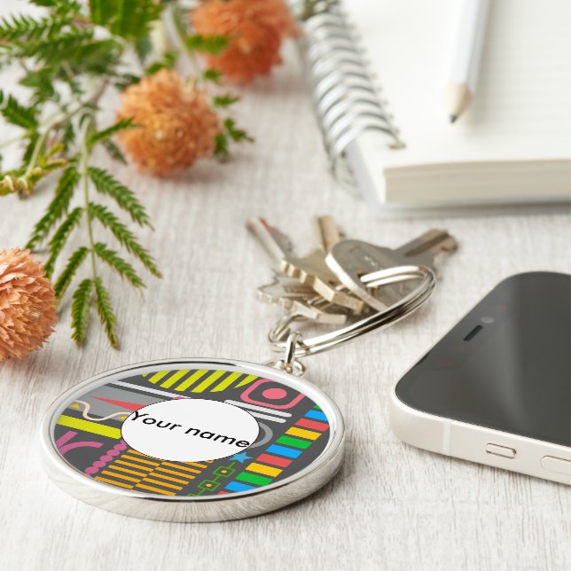 Misc shapes key ring (Side)