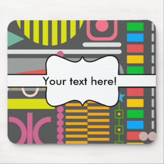 Misc shapes mouse pad