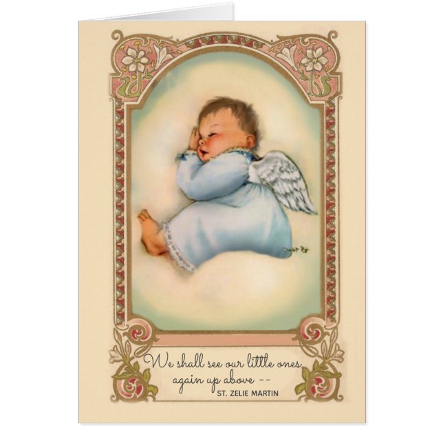 Miscarriage Baby Boy Angel Religious (Front)