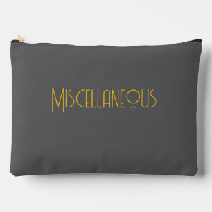 Miscellaneous Grey  Accessory Pouch