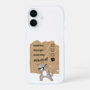 Mischeif cats iPhone 16 case
