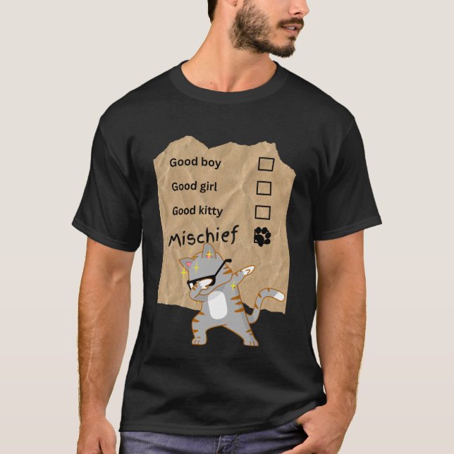 Mischeif cats T-Shirt (Front)