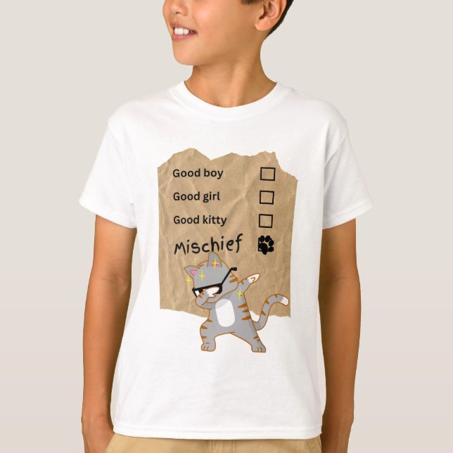 Mischeif cats T-Shirt (Front)