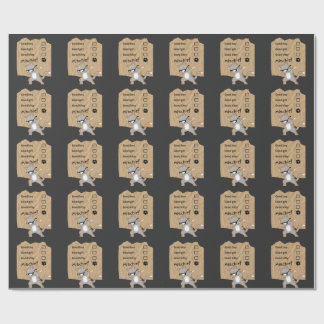 Mischeif cats wrapping paper