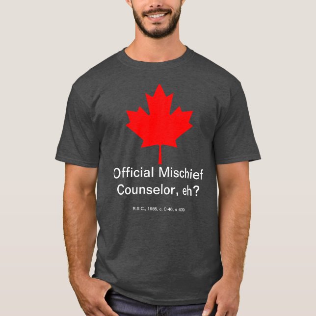 Mischief Counsellor T-Shirt (Front)