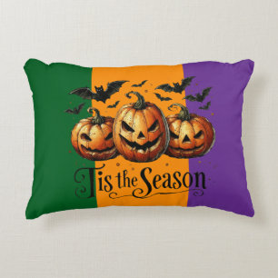 Mischief in the Pumpkin Chorus Decorative Cushion