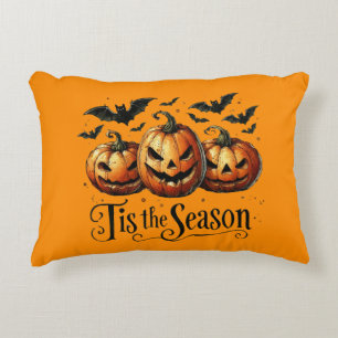 Mischief in the Pumpkin Chorus Decorative Cushion