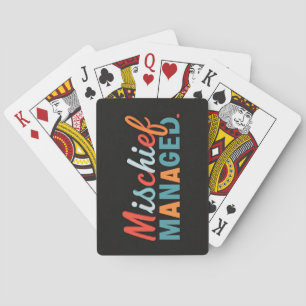 Mischief Managed Playing Cards