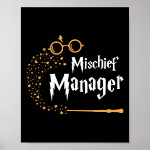 Mischief Manager - Family Mischief Matching Hallow Poster