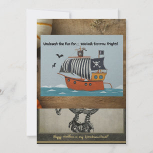 Mischief Night Invitation