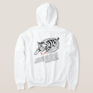  Mischievous Cat Chase - Cat Lover Sports Gift Hoodie
