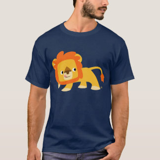 Mischievous Cute Cartoon Lion T-shirt