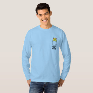 Mischievous Devil Tennis Ball Pocket T-Shirt