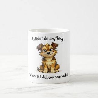 Mischievous Dog Mug
