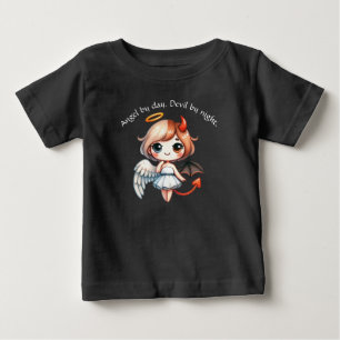 Mischievous Girl Baby T-Shirt