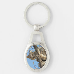Mischievous Lynx Key Ring