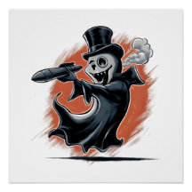 Mischievous Vintage Ghost